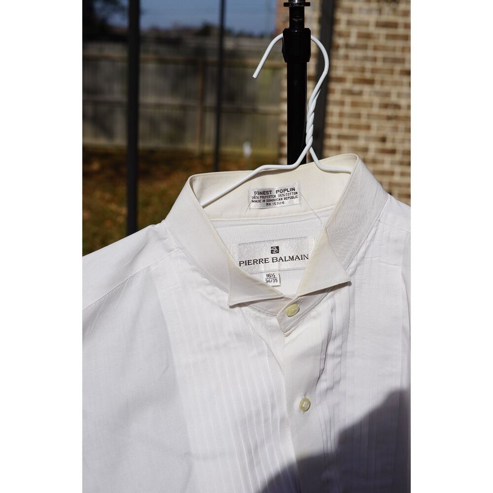 Pierre Balmain Tuxedo Button-Up - image 2